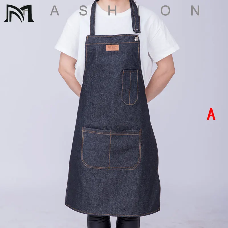 

Salon Hair Cutting Apron Barber Sleeveless Denim Apron Hairdresser Hair Cutting Protection Tool Hairdresser Styling Cloth Tools