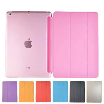 

For Apple New IPad 9.7 Inch 2017 & 2018 Sleeping Wakup Ultral Slim Leather Smart Cover Case for I Pad A1822 A1823 A1893 A1954