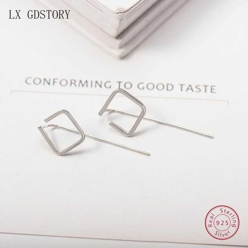 

Simple 925 Sterling Silver Earrings for Women Earrings Stud Silver Jewelry Earings Fashion Jewelry Earings Earring 925 Jewelry
