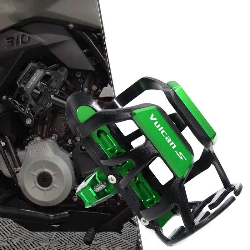 Motorrad Ascressorien CNC Aluminium Wasser Flaschenhalter Zubehör Flaschenkäfig für Kawasaki Vulcan S VN 650 VN650 Motorrad Ascressorien CNC Aluminium Wasser Flaschenhalter Zubehör Flaschenkäfig für Kawasaki Vulcan S VN 650 VN650
