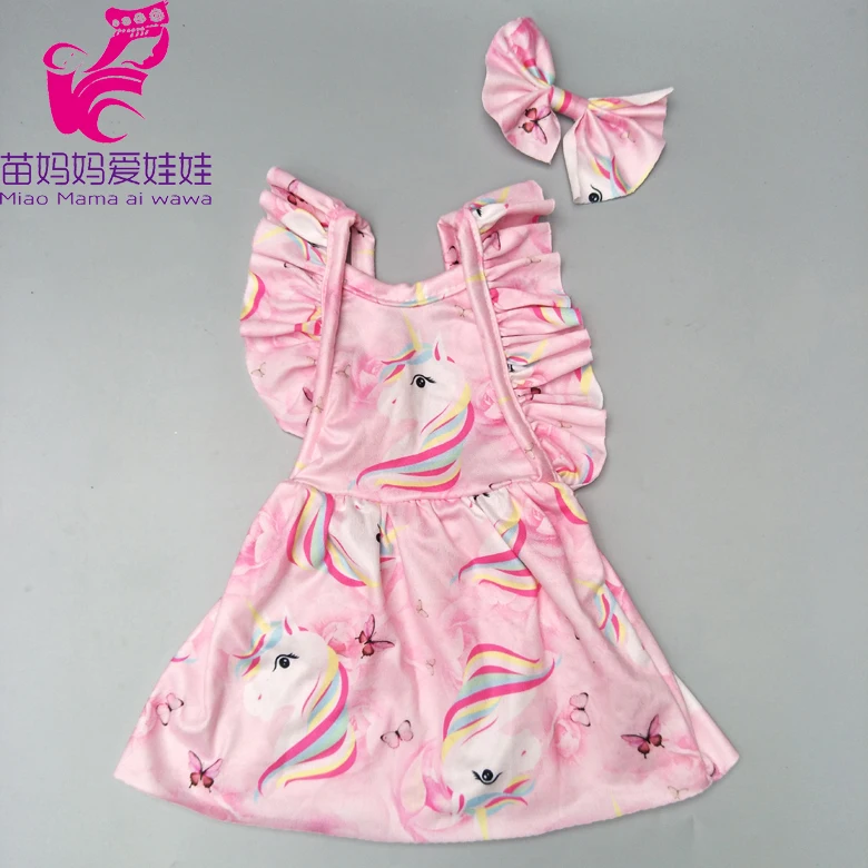 Платье-леггинсы для новорожденных девочек 18 дюймов, кукольные джинсы, одежда длинные носки Одежда для куклы-младенца - Цвет: A3