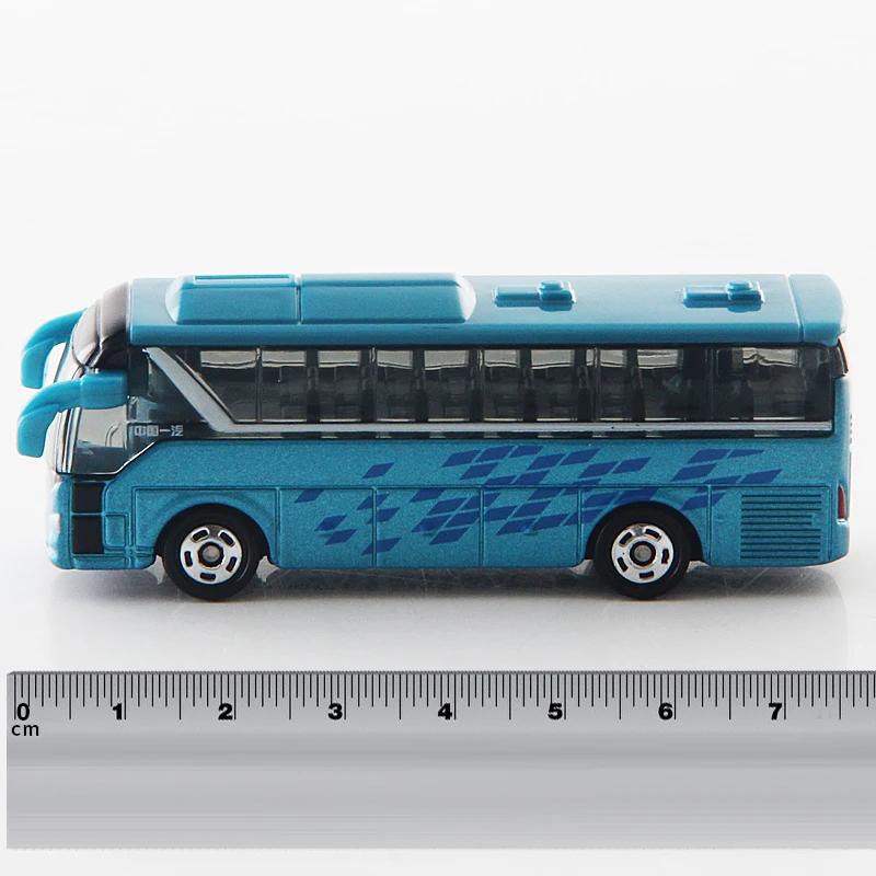 S10 Takara Tomy Tomica CN-14 FAW JIEFANG KE CHE BUS синий 1/164 металлический литой автомобиль модель автомобиля