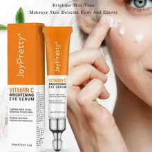 Vitamin C Remove Dark Circles Eye Serum Lighten Brightening Hyaluronic Inflammation Acid Anti Bags Care Skin Anti-Wrinkle A D6F5