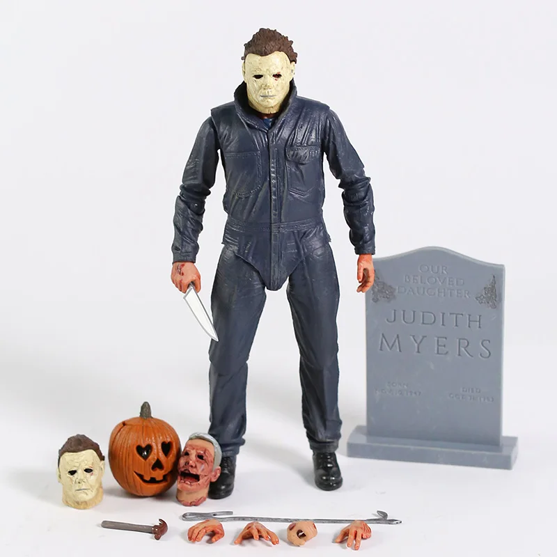 NECA HALLOWEEN ネカ ハロウィン マイケル ローリー フィギュア Amazon | NECA - Halloween (2018 Movie) - 18cm Scale Action