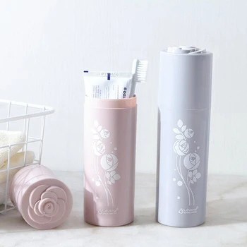 

1pc Travel Tooth Brush Storage Box Japan Style Toothbrush Boxes Portable Tableware Fork Spoons Protect Container