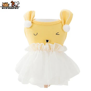 

SUPREPET Dog Clothes for Small Dogs Cute Diamond Wedding Dog Dress for Chihuahua Girl Dog Clothes Soft Pet Clothes ropa perro