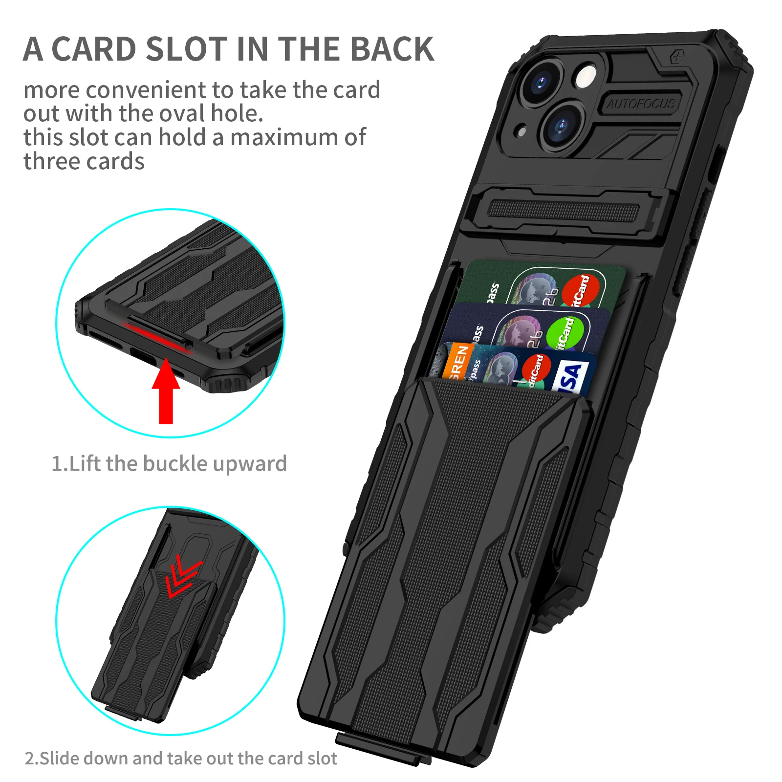 Apple Mechanical Case Card Drop Proof For IPhone 12Promax i12 i13pro i11 x XR xsmax i7 / 8Plus | Мобильные телефоны и