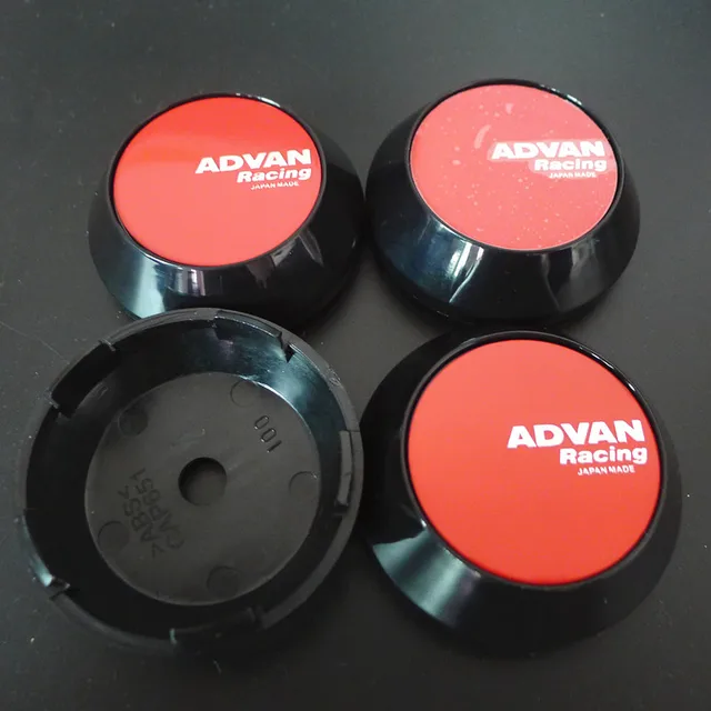 4 stücke Advan Racing Nabendeckel 65mm Auto Rad Abdeckung