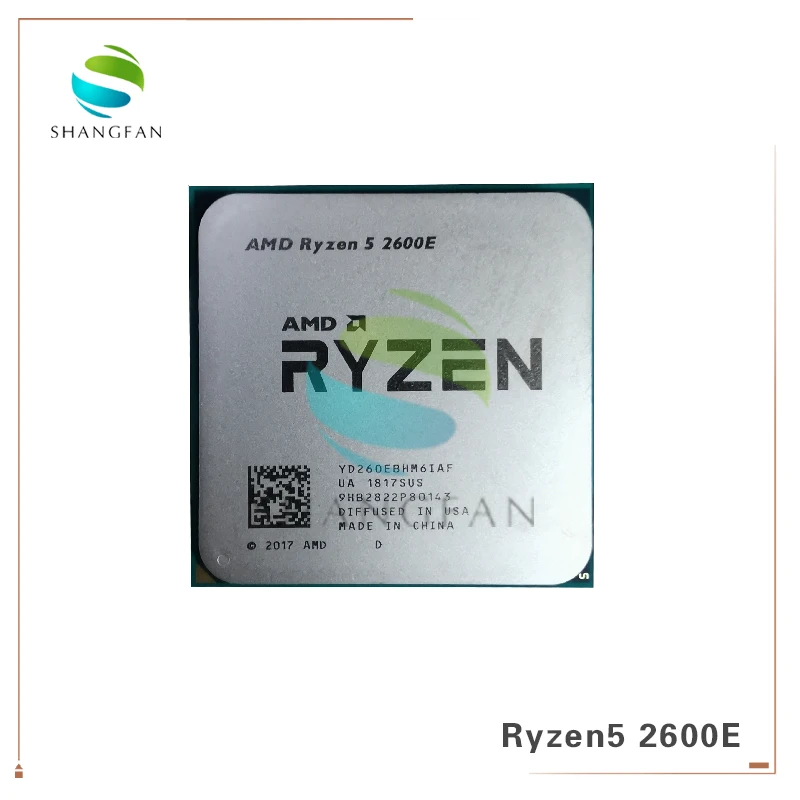 

AMD Ryzen 5 2600E R5 2600E 3.1 GHz Six-Core Twelve-Core 45W CPU Processor YD260EBHM6IAF Socket AM4