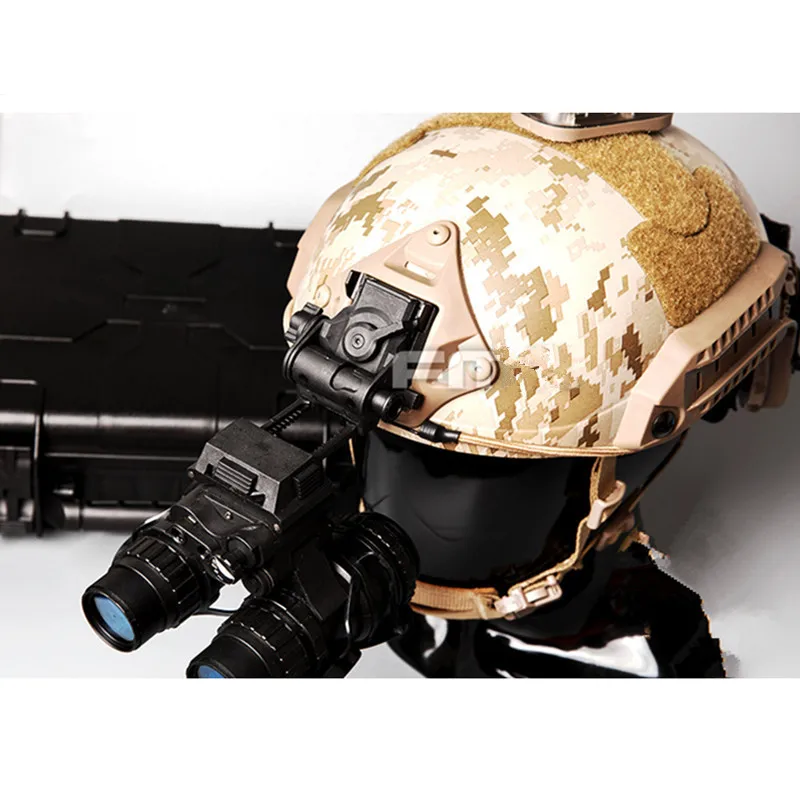 New Airsoft Paintball L4G24 Night Vision Googgles NVG Plastic Helmet Mount for Tactical Helmet