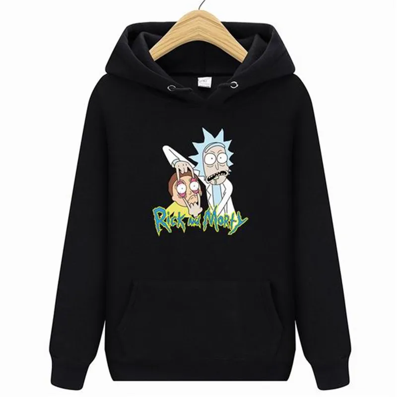 pullover rick and morty