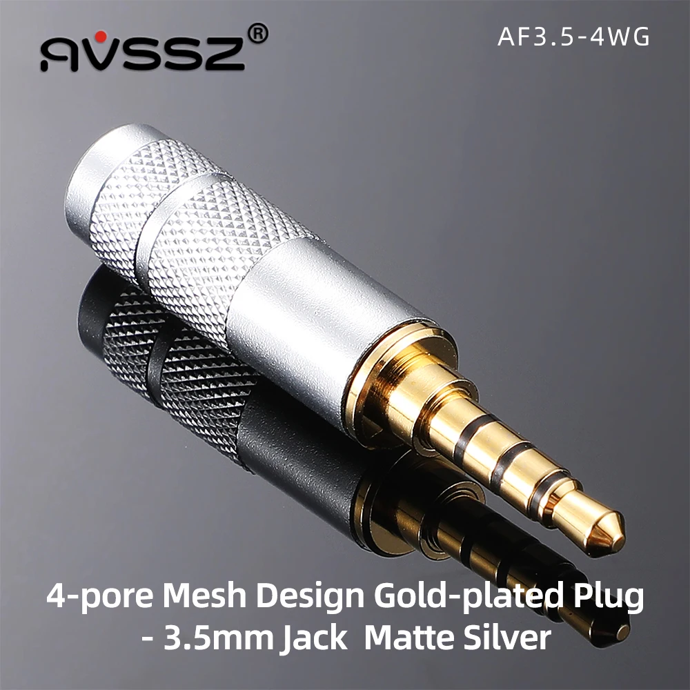 AVSSZ High-End 3.5mm Stereo Headphone Extension Cable with Gold-Plated Dual-Channel, Balanced 4.4mm Plug - 3/4/5 Poles Description Image.This Product Can Be Found With The Tag Names Headphone extension cable jack, Jack 25 mm 44 mm 3 4 5 Pole TRRS TRRRS, Jack 35 mm Stereo Mono Plug, Jack 35 mm TRS TS