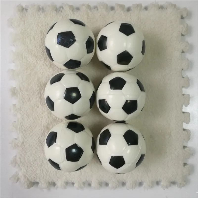 6pcs 6.3cm Squeeze Ball Toy Football Basketball Soft Foam Sponge Anti stress Baseball Tennis Toys for Kids Children 7