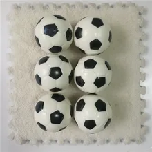  6pcs 6.3cm Squeeze Ball Toy Football Basketball Soft Foam Sponge Anti stress Baseball Tennis Toys for Kids Children 