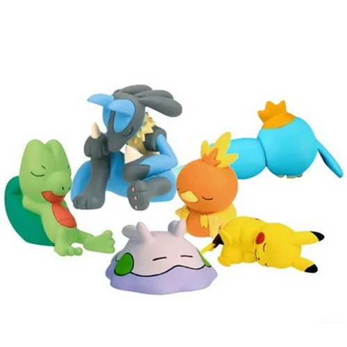 Спальная фигурка Pika Squirtle Charmander Bulbasaur pokemones, коллекция игрушек, подарки, игрушки для детей, подарок