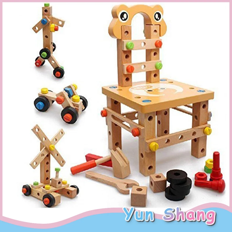 construction wooden toys