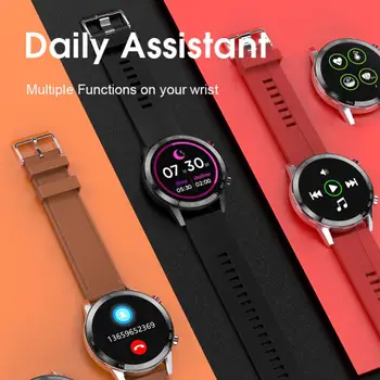 

2020 L16 Smart Watch Men ECG PPG Message Call Reminder Excellent Design Bluetooth 5.0 Blood Pressure Heart Rate Tracker Watch