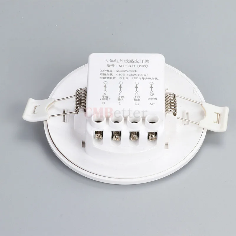 360 Degree Mini Infrared PIR Detection IR Ceiling Wall Recessed Motion Sensor Detector Auto Light Switch 110v-220v motion sensor (3)