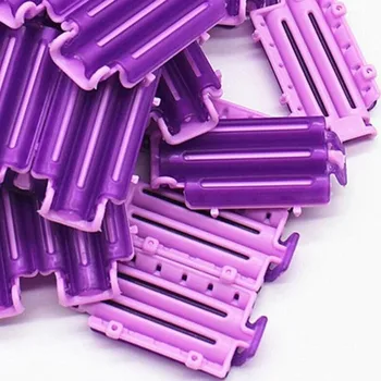 

45pcs Reusable Hair Rollers Curlers Root Fluffy Clamps Wave Perm Rod DIY Corn Hairdressing Clips Corrugation Hair Curler