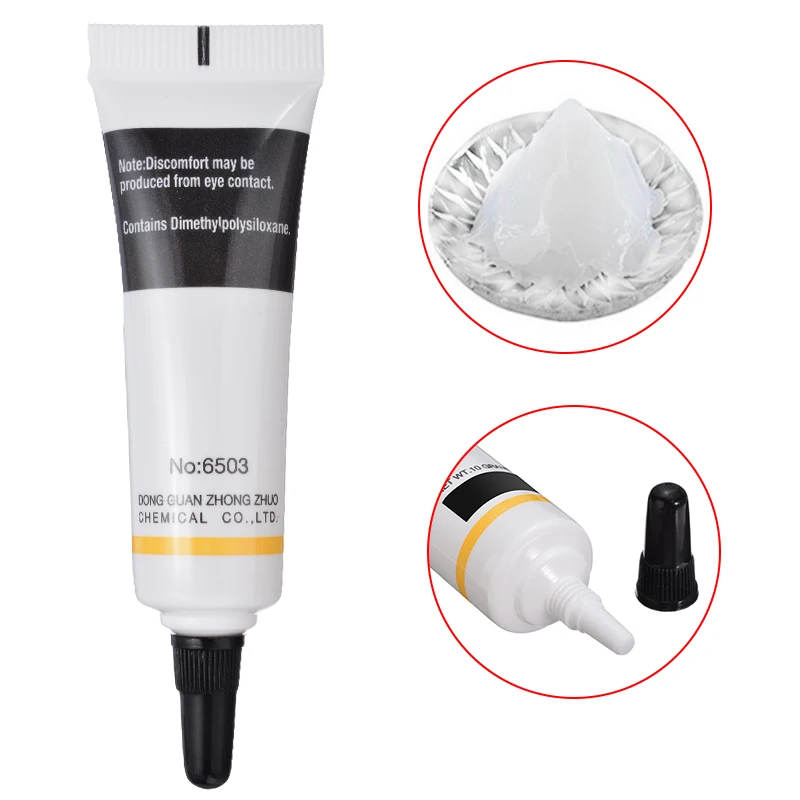 

2pcs/set Hot Selling 10g Food Grade Silicon Grease O-Ring Waterproof Silicon Grease Lubricant O-Ring Lubrication