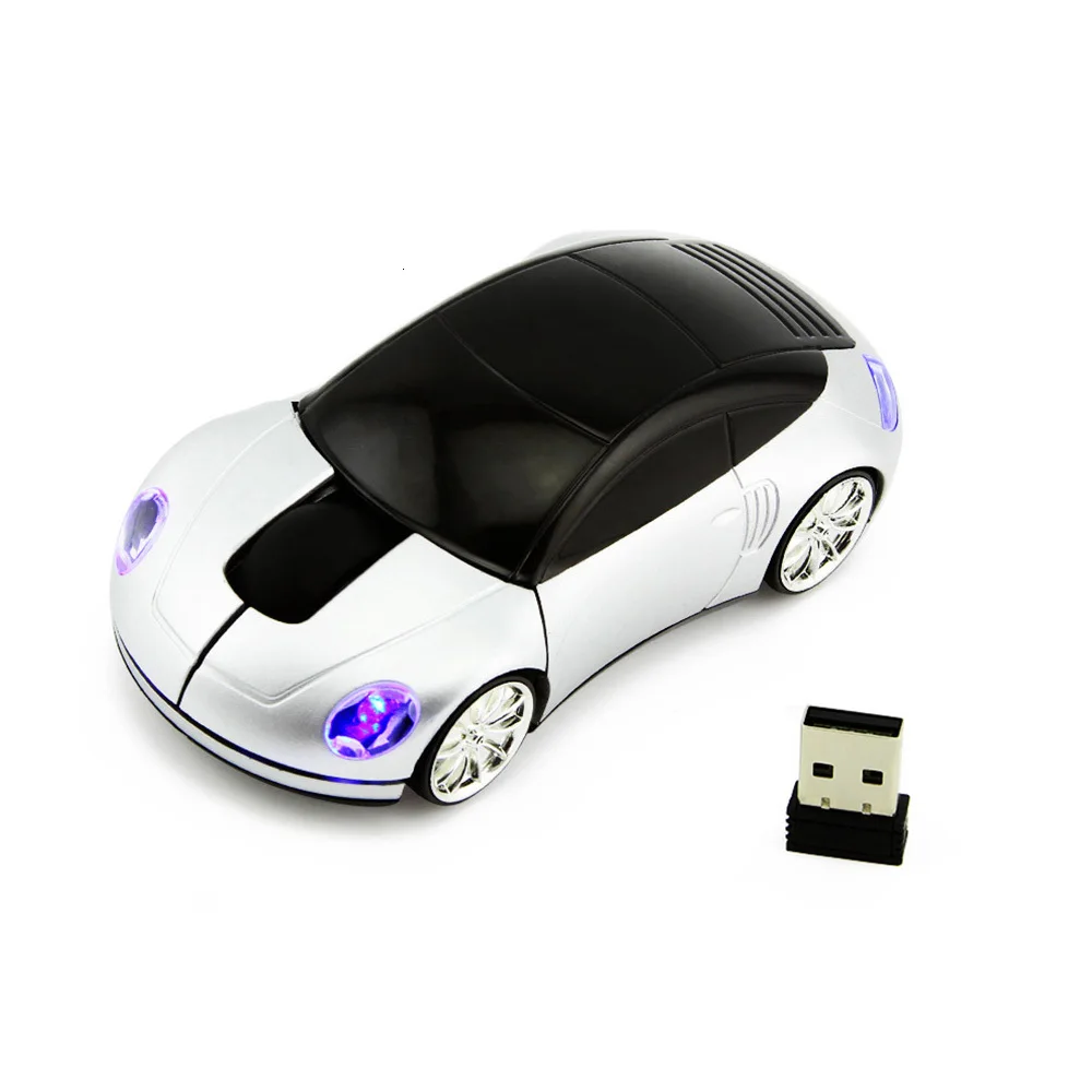 CHYI Cool 2,4 Ghz Автомобильная беспроводная мышь USB 1600 dpi оптическая мини 3D мышь компьютерная мышь для детей ноутбук ПК