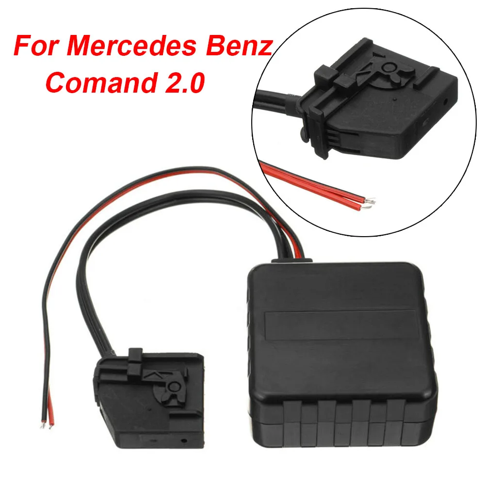 Авто черный Bluetooth модуль аудио адаптер приемник 5 V-12 V для Mercedes Benz