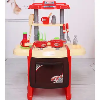 

Kitchenware Kids Kitchen Toy Set Cookware sets pots and pans Simulation Vegetables Fruit Cooking Utensils Pretend Play kitchen