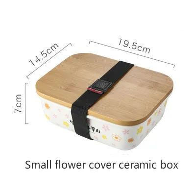 800 мл из нержавеющей стали Ланч-бокс для детей с бамбуком Bento Суши закуски портативный контейнер для хранения еды Bento box WJ102615 - Цвет: 900ML-B