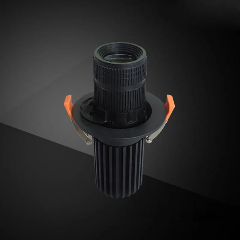 20 шт. Регулируемый 7W10W15W Cob Embeded потолочный светодиодный потолочный светильник 5 Вт алюминиевые светильники для дома 220 В Светодиодный точечный светильник