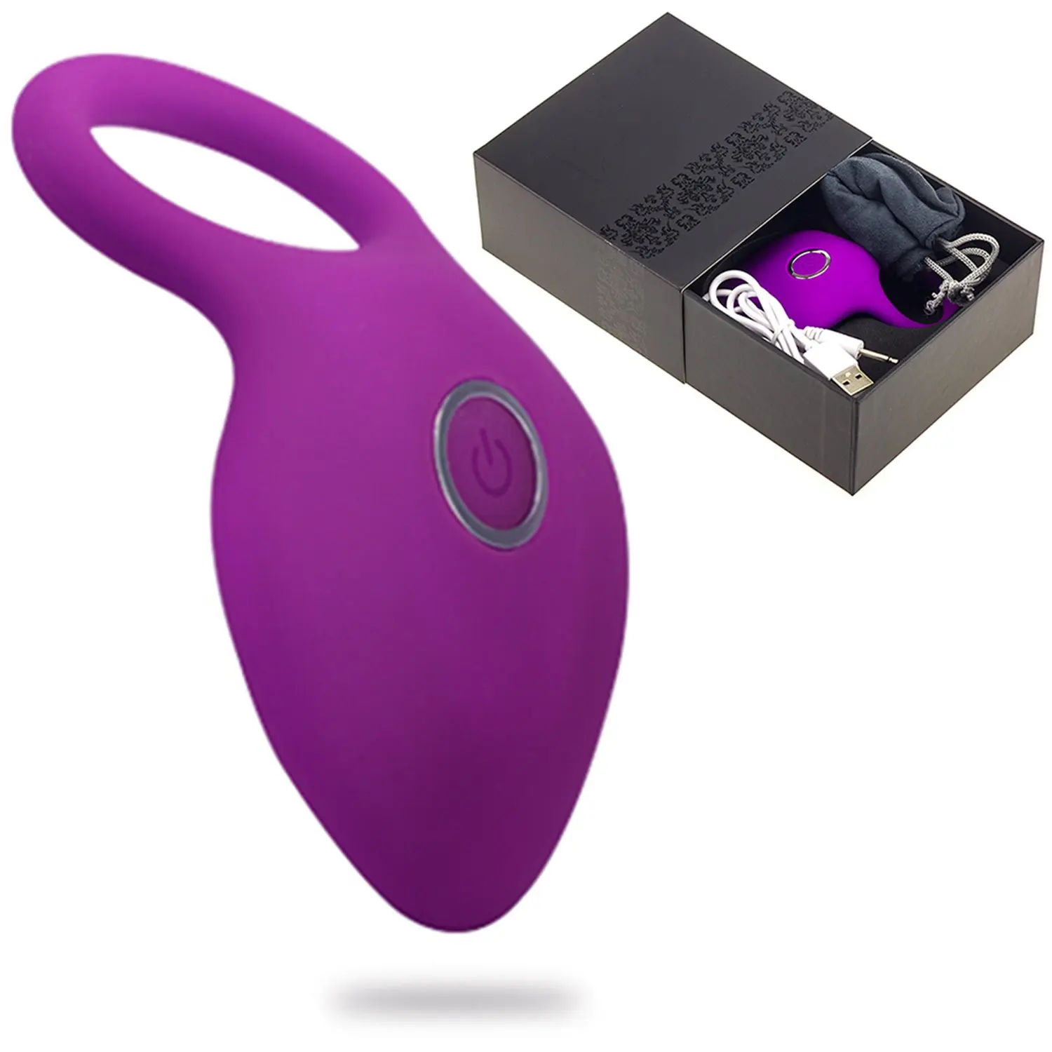 

YSLS storePersistent lock fine ring condom ring delay lock fine charging vibrating ring adult products
