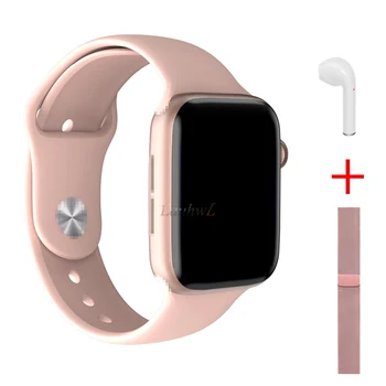 

T8 Smart watch Men Women 44MM Waterproof For Apple phone Smartwatch Heart Rate Blood oxygen Monitor Blood Pressure Functions