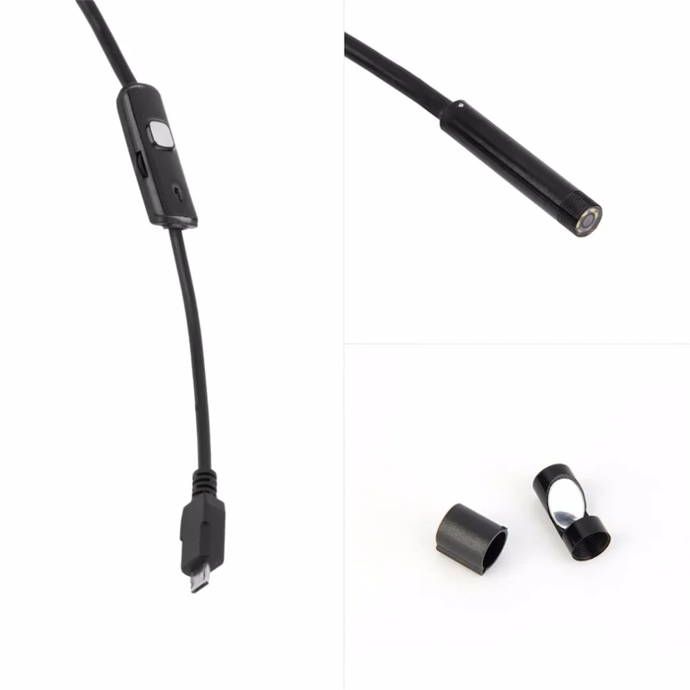 Мини USB эндоскоп камера осмотр Usb камера автомобильный бороскоп для андроида смартфон/НОУТБУК Скрытая 7 мм камера безопасности