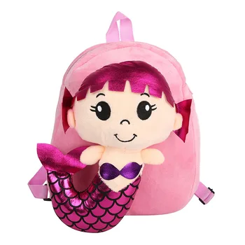 

mochila cartoon kids plush backpack toy school bag Children's sac a dos enfant baby backpack boy girl baby student bags