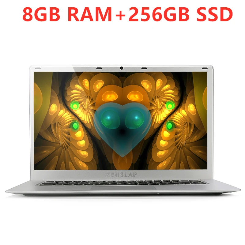 15,6 inch 8 Гб оперативной памяти+ 500 ГБ 1 ТБ 2 ТБ HDD 720 ГБ SSD Windows 10 Системы Intel 4 ядра Процессор 1920*1080P Full HD для ноутбука Тетрадь компьютер - Цвет: 9-(8G 256GB SSD)