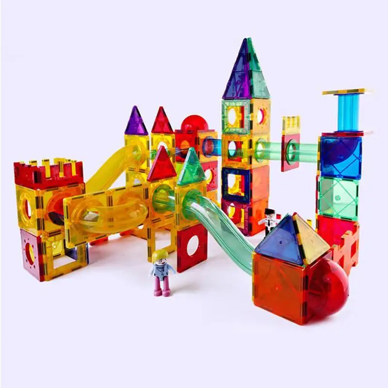 magnetic marble run