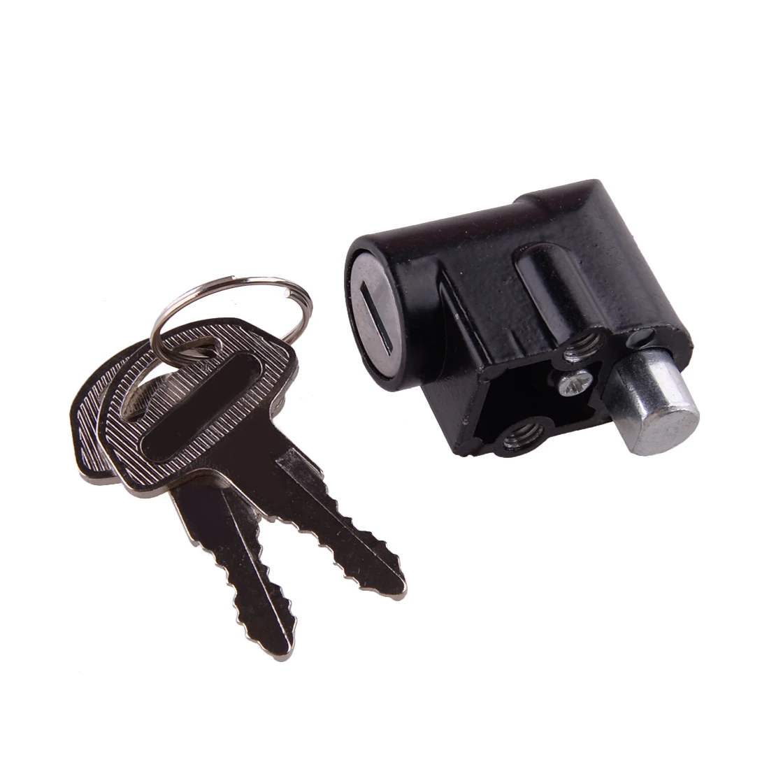 High Reliability Stainless Steel Motorcycle Steering Lock with Two Keys