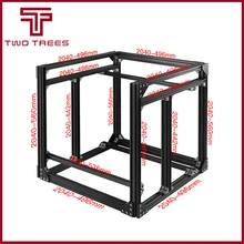 Новые детали для 3d принтера BLV MGN Cube Frame Kit& Hardware Kit для DIY CR10 3d принтер 442 мм Z Axis MGN Rails Base