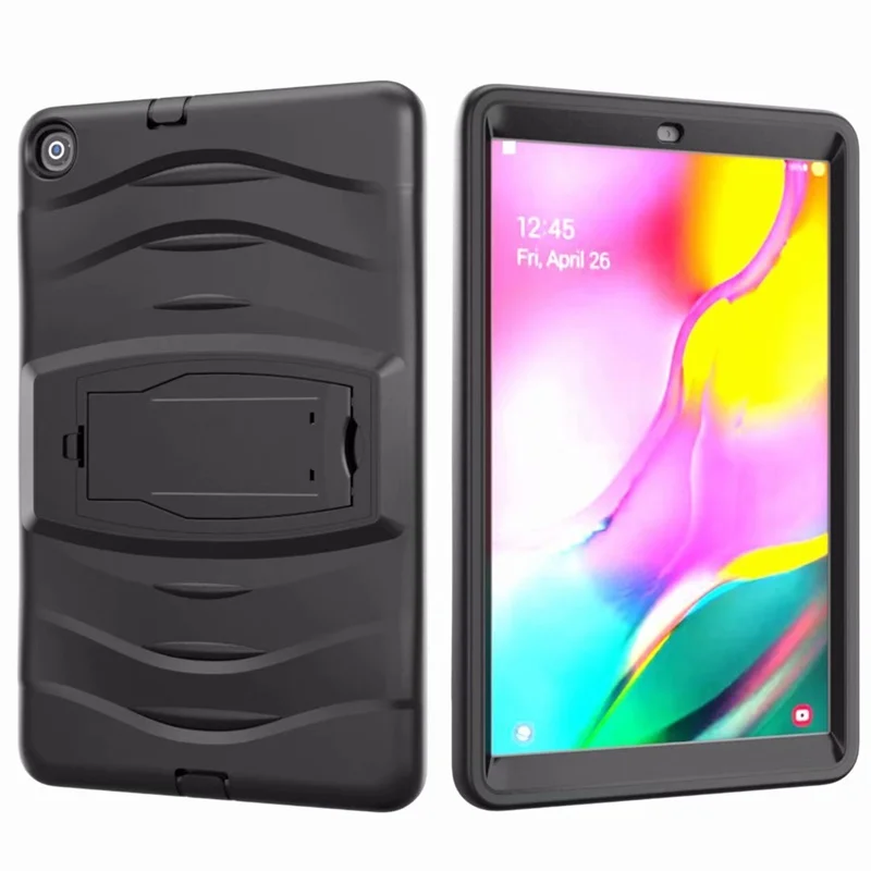 Чехол для Samsung Galaxy tab A 10,1 SM-T510 T515 чехол tab a 10," Детский безопасный резиновый силиконовый ударопрочный стойка для брони