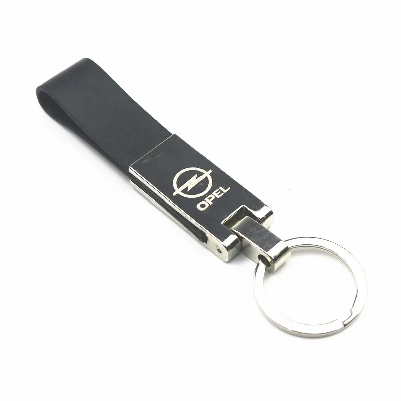 Car Styling Fashoin 3D Metal Car Key Ring Keychain Key Holder Logo For Opel Corsa Insignia Astra Antara Meriva Zafira