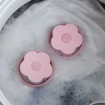 

Home Washing Machine Hair Removal Catcher Filter Mesh Pouch Cleaning Ball Bag Dirty Fiber Collector Floating Laundry Balls Discs