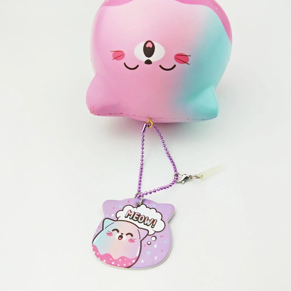 Punimaru Squishy Color KT head Scent cute Very slow slow rebound Christmas Gift For Children Kid Toy