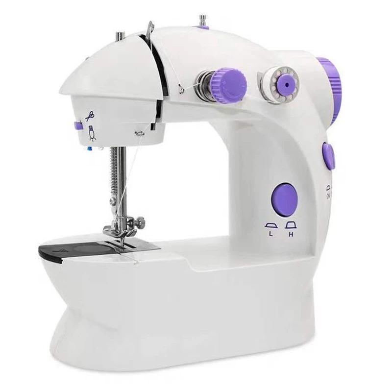 Portable Handheld Electric Mini Sewing Machines Dual Speed Automatic Tread Stitch Sew Needlework Cord Tools 21X20cm | Украшения и