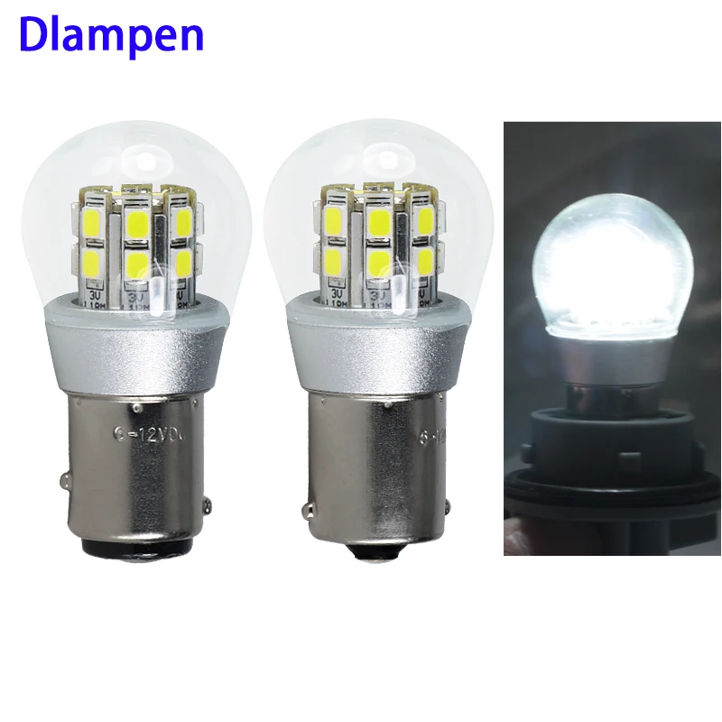

super white 1156 BA15S 1157 BAY15D py21w canbus led interior light 4W Dc 48V electric vehicle turn signals bulb glass shell lamp