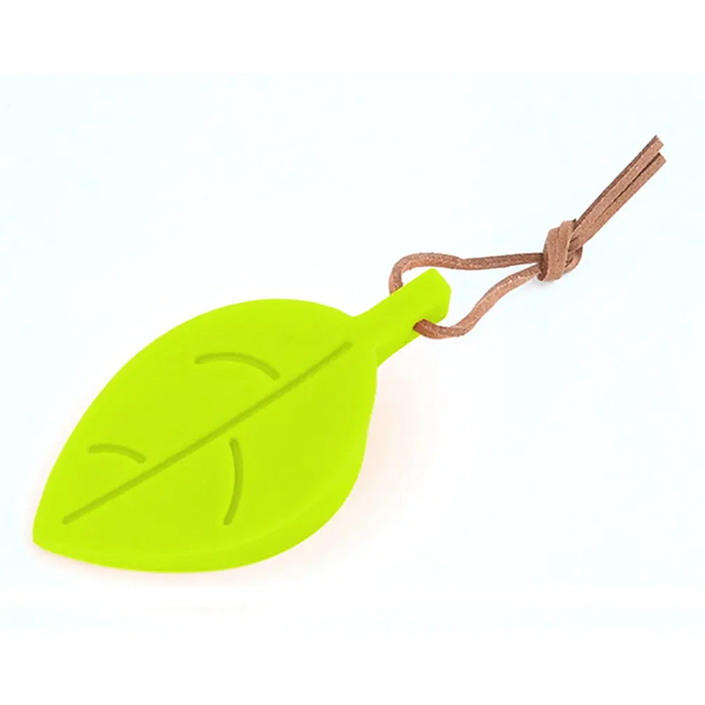 

1PCS Creative Cartoon Leaf Door Stopper Silicon Doorstop safety for baby Home decoration 4 Colors