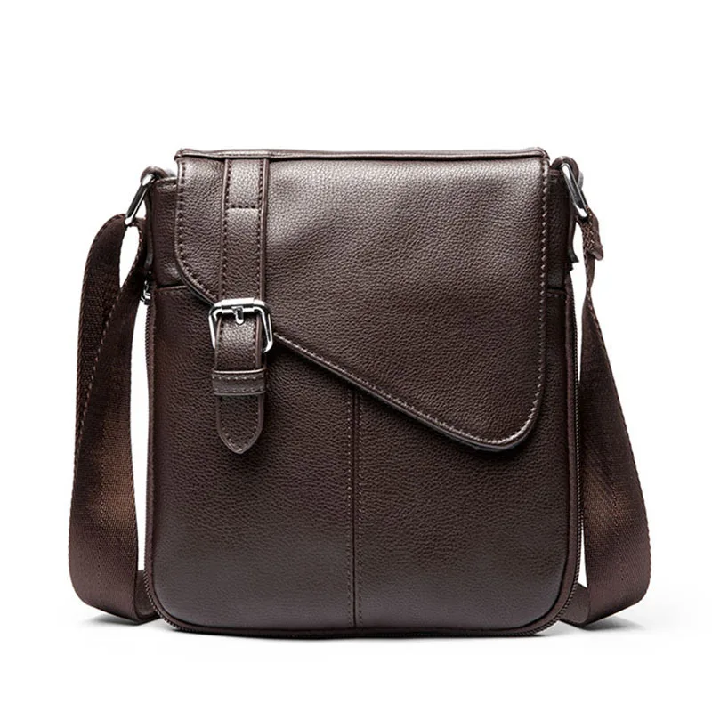 

New Style Trend Casual Men's Bag MEN'S Single-shoulder Bag Simple Versatile Shoulder Bag Business Casual Bag Small Shoulder Bag