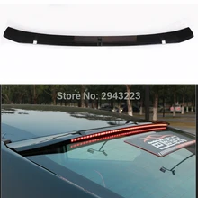 For Honda Civic Spoiler 10th ABS Plastic Gloss Black Color Rear Roof Trunk Wing Boot Rear Spoiler With Led Light