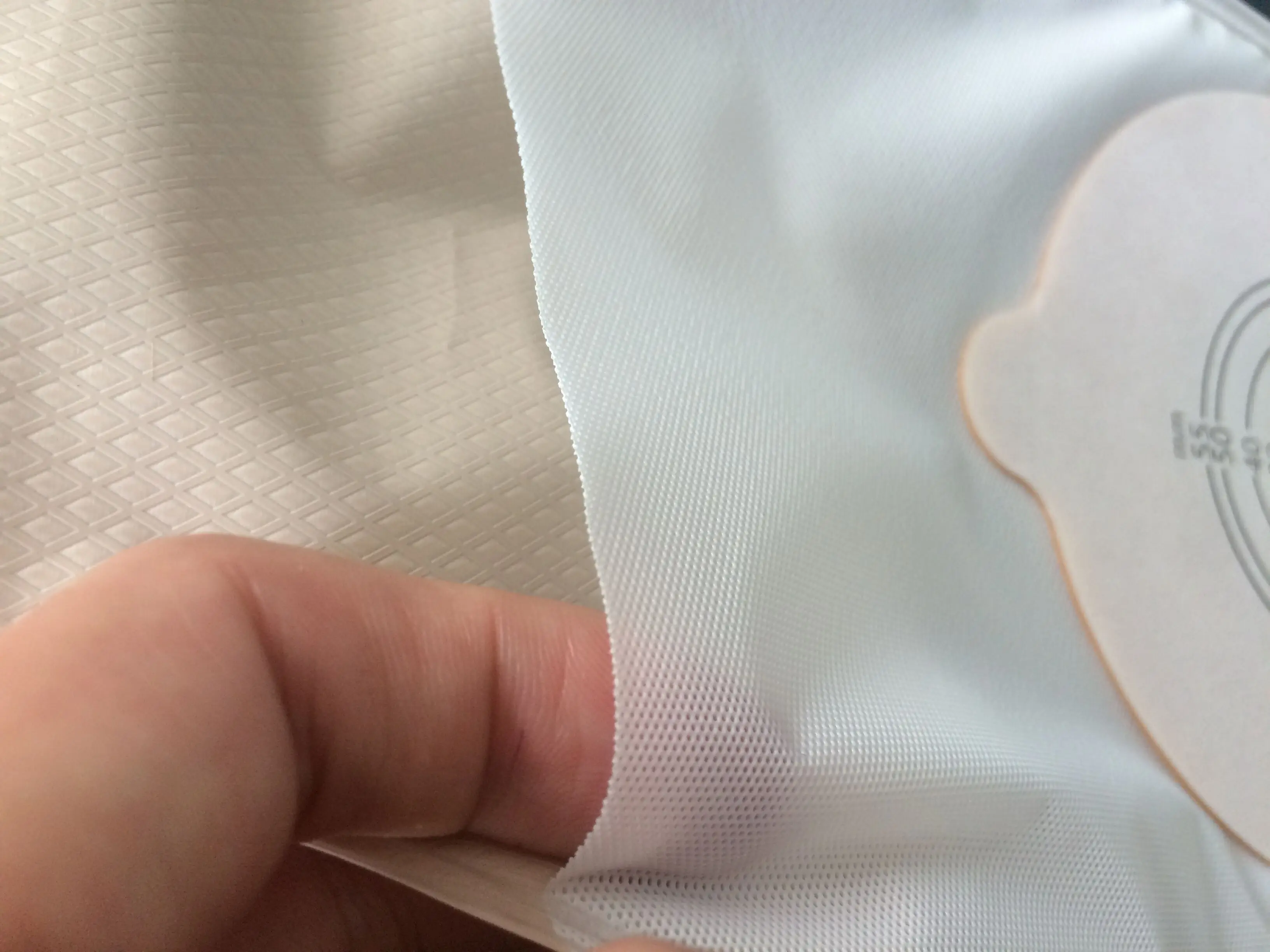 Free shipping,Economical Drain valve Colostomy Bags; One-piece system Ostomy Pouch with Clip Closure, for stoma size 25-55mm