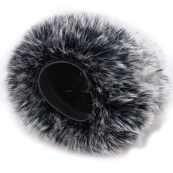 

Microphone Furry Windscreen - Mic Wind Cover Fur Filter As Foam Cover For Blue Yeti, Blue Yeti Pro Usb Condenser Mic
