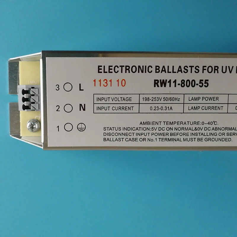 RW11-800-55 Electronic Ballast 5
