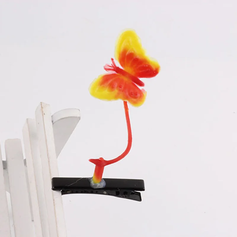 Kreative Lustige Gras Haar Clips Bean Sprießen Haarnadeln Headwear Neuheit Beliebte Blume Pflanze Kinder Mädchen Barrettes Haar Zubehör – Detail 2